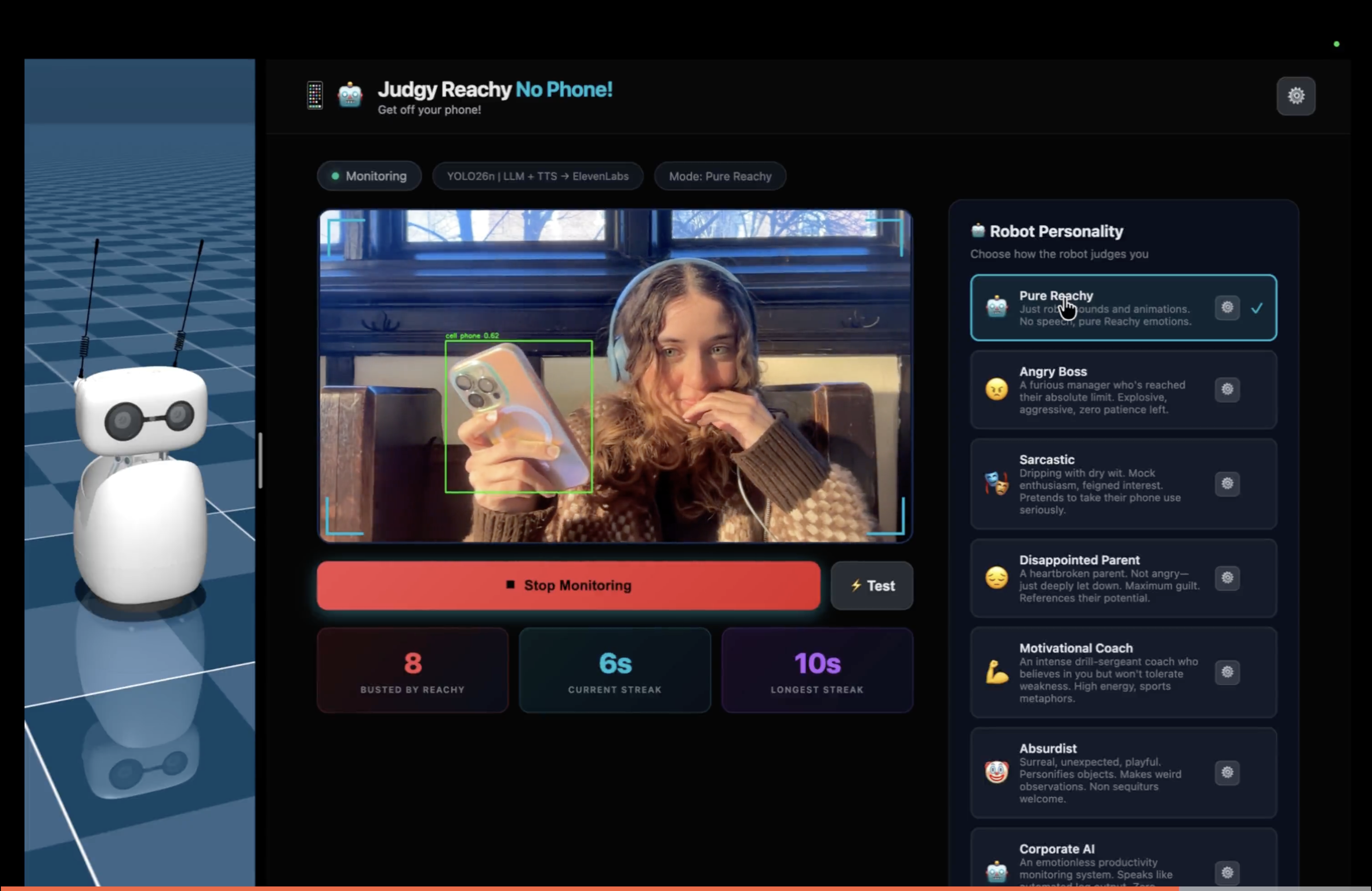 Judgy Reachy No Phone